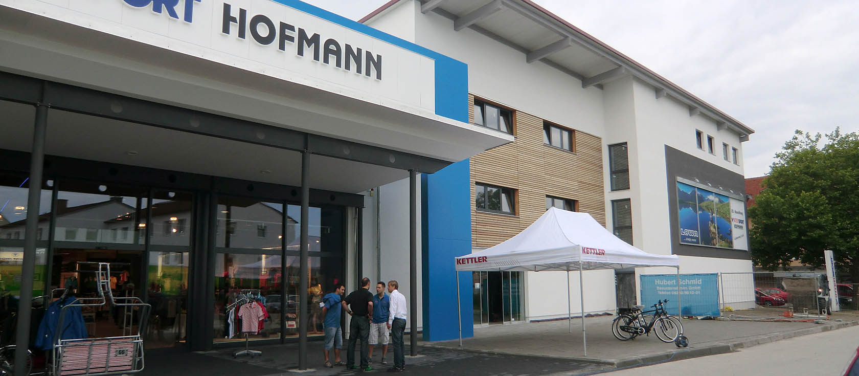 Erweiterung-Sanierung Intersport Hofmann